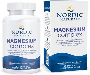 NORDIC NATURALS COMPLEJO DE MAGNESIO 90 CAPSULAS VEGANO SIN OMG