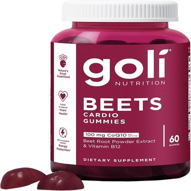 GOLI GOMITAS DE REMOLACHA CARDIO CON COQ10 Y VITAMINA B12