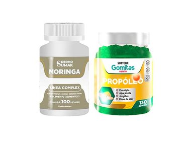 MORINGA COMPLEX 100 CAP - DERMO SUMAK|GOMITAS DE PROPOLIO