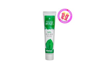 CREMA DENTAL GREEN WORLD HERBS 120GR - HGW + REGALO