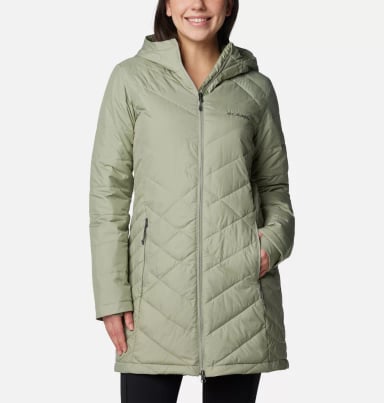 COLUMBIA CASACA LARGA CON CAPUCHA HEAVENLY™ PARA MUJER - 1