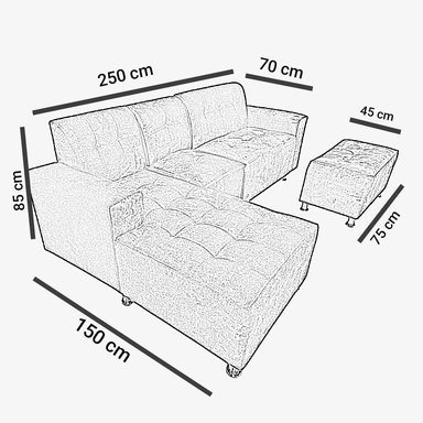 MUEBLE SECCIONAL CAMITA AMARILLO+ 5COJINES DE REGALO - 4