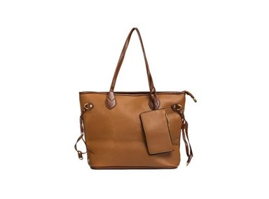 BOLSO GRANDE DE MANO Y DE HOMBRO PARA DAMA CAMEL