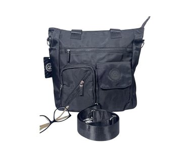 BOLSO CRUZADO MEDIANO PARA DAMA NEGRA