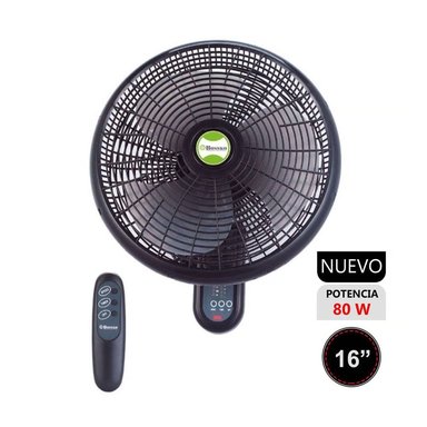 VENTILADOR DE PARED BOSSKO BK-8210DP 80W CONTROL REMOTO