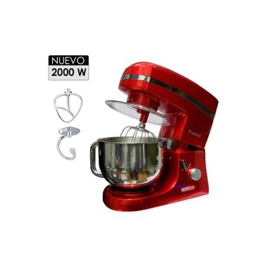 BATIDORA PEDESTAL FINEZZA FZ-6818B PLANETARIA 2000 WATTS ROJO
