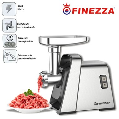MOLEDORA DE CARNE FINEZZA FZ-102MC GRIS - 1