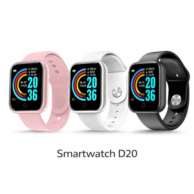 SMARTWATCH BLUETOOTH D20 BLANCO - 2