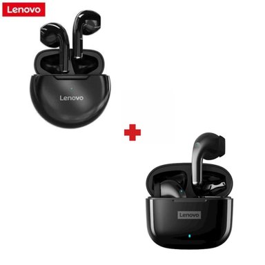 AUDIFONOS LENOVO LP40 PRO NEGRO + HT38 NEGRO - 1