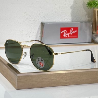 LENTES  RAY-BAN HEXAGONAL DORADO RB3548 - 1