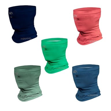 BANDANA CUELLERA CUBREBOCA TUBULAR MULTIFUNCIONAL COLOR ENTERO