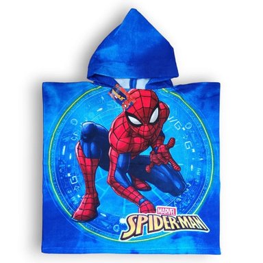 TOALLA INFANTIL DE MICROFIBRA CON CAPUCHA TIPO PONCHO PARA NIÑOS