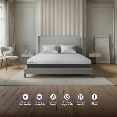 COLCHÓN CALM DE MEMORY FOAM 1.5 PLAZAS - 4