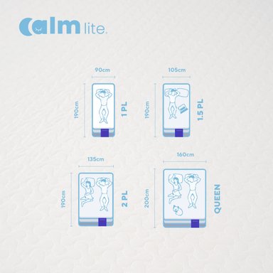 COLCHÓN CALM LITE MEMORY FOAM 2 PLAZAS - 3