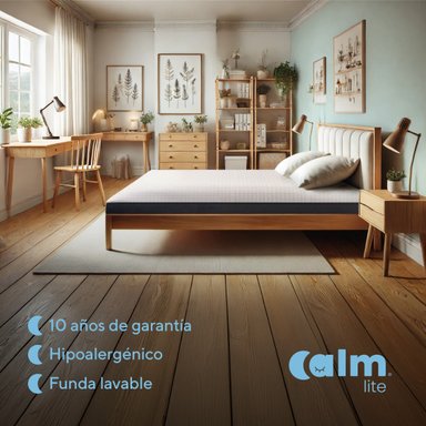 COLCHÓN CALM LITE MEMORY FOAM 2 PLAZAS - 5