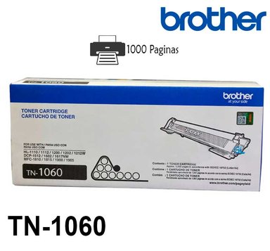 TÓNER BROTHER NEGRO TN1060