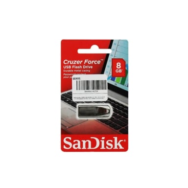 MEMORIA USB 8GB SANDISK CRUZER FORCE METAL - 1