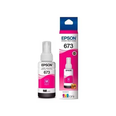TINTA EPSON MAGENTA T673 70ML L800 L805 L1800