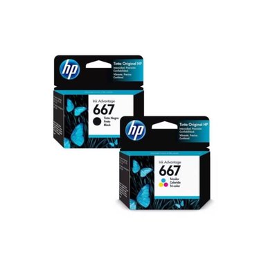 PACK CARTUCHO TINTAS HP NEGRO 3YM78AL - 3YM79AL