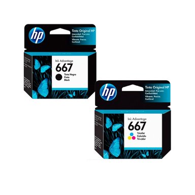 PACK CARTUCHO TINTAS HP NEGRO 3YM78AL - 3YM79AL - 2