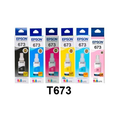 TINTA EPSON NEGRO T673 70ML L800 L805 L1800