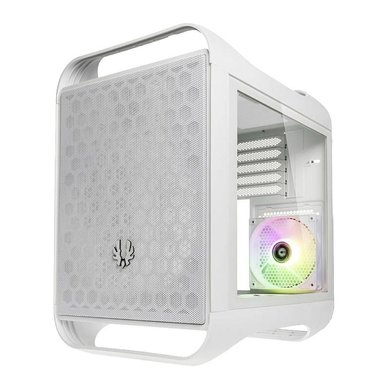CASE BITFENIX BFC-PM2-300-WWGSW-3A PRODIGY M 2022 ARGB WHITE MITX, MATX, ATX, USB - 2