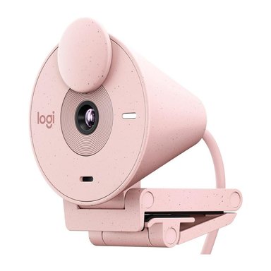 CÁMARA LOGITECH BRIO 300 FHD 1080P USB-C ROSE 960-001446 - 2