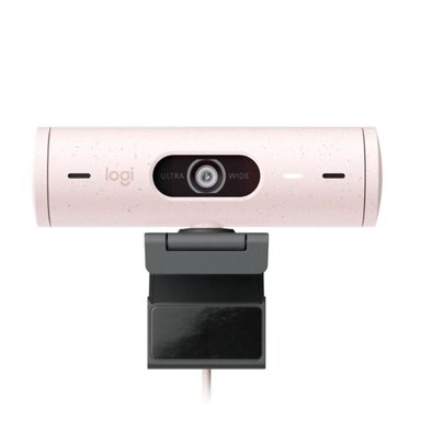 CÁMARA LOGITECH BRIO 500 FHD 1080P USB-C ROSE 960-001418 - 1