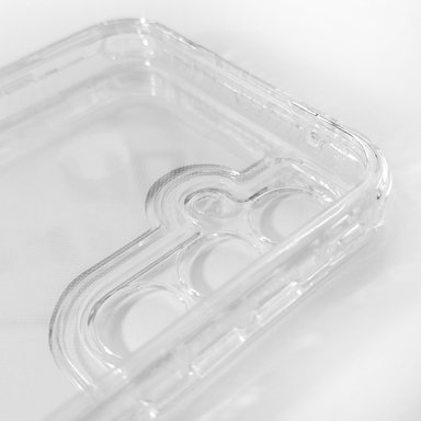 FUNDA PROTECTOR CASE 360 PARA IPHONE 15 PRO - TRANSPARENTE - 4