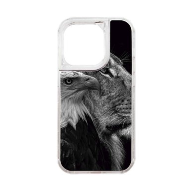 FUNDA PROTECTOR CASE 360 PARA IPHONE 15 PRO - TRANSPARENTE - 1