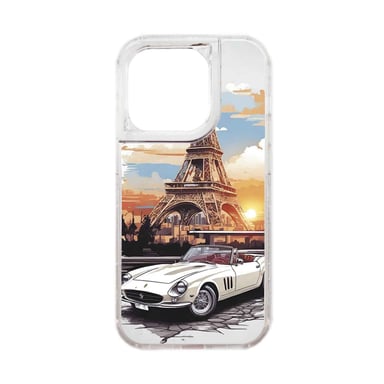 FUNDA PROTECTOR CASE 360 PARA IPHONE 15 PRO - TRANSPARENTE - 1