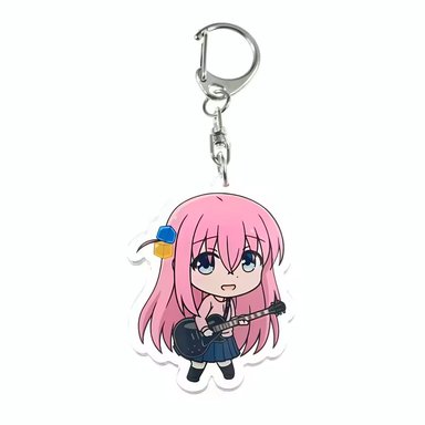 LLAVERO ACRILICO BOCCHI THE ROCK HITORI GUITAR