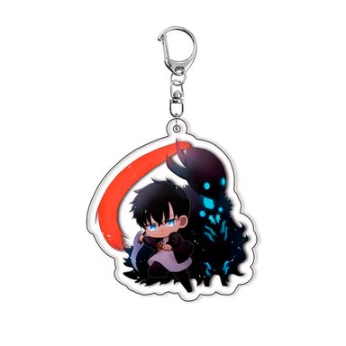 LLAVERO ACRILICO SOLO LEVELING SUNG JIN WOO KNIGHT