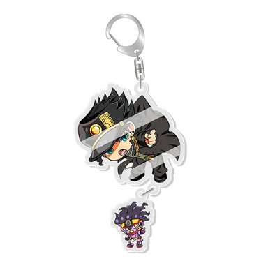 LLAVERO ACRÍLICO JOJOS JOTARO KUJO