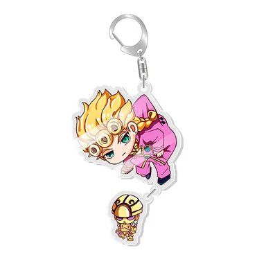 LLAVERO ACRÍLICO JOJOS GIORNO GIOVANNA