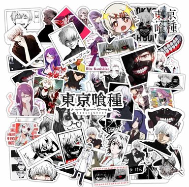 PACK 50 STICKERS TOKYO GHOUL - 1