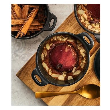 MINI OLLA DE HIERRO FUNDIDO WAYU 10 CM DE DIAMETRO