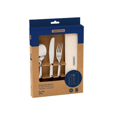 SET DE CUBIERTOS CON ESTUCHE TRAMONTINA
