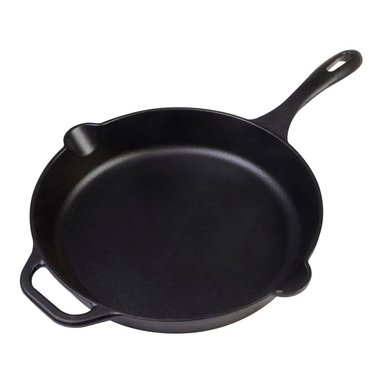 SARTEN DE HIERRO FUNDIDO CURADO VICTORIA 25 CM DE DIAMETRO