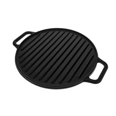 PLANCHA GRILL REVERSIBLE ASADORA DE HIERRO FUNDIDO VICTORIA 32 CM