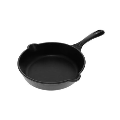 SARTEN DE HIERRO FUNDIDO VICTORIA 20 CM DE DIAMETRO CURADO