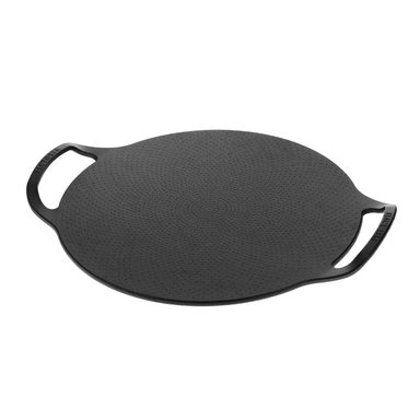 PLANCHA PARA PIZZA DOBLE ASA VICTORIA DE HIERRO FUNDIDO 38 CM