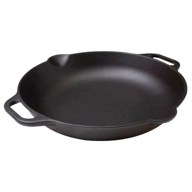 SARTEN PAELLERA 33 CM CON ASAS DE HIERRO FUNDIDO VICTORIA