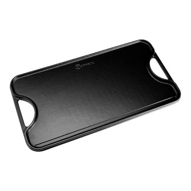 PLANCHA ASADORA CURADA REVERSIBLE RECTANGULAR VICTORIA 47 X 25 CM DE HIERRO FUNDIDO - 6