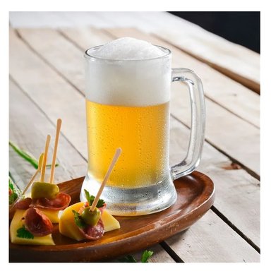 VASO JARRO CERVECERO CRISTAR BRUSELAS 295 ML X 12 UNIDADES