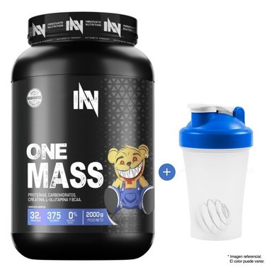 GANADOR DE PESO INNOVATE NUTRITION ONE MASS 2 KG CHOCOLATE + SHAKER
