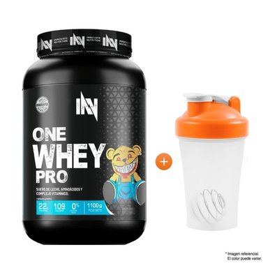 PROTEINA SUERO DE LECHE ONE WHEY PRO INN 1.1 KG VAINILLA