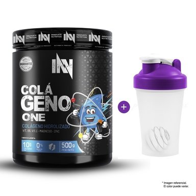 COLLAGEN COLÁGENO ONE 500GR FRUIT PUNCH SHAKER