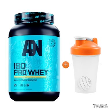 ADN NUTRITION ISO PRO WHEY 1.100 GR VAINILLA + SHAKER