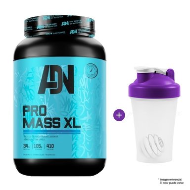 GANADOR DE PESO ADN NUTRITION PRO MASS XL 2 KG VAINILLA